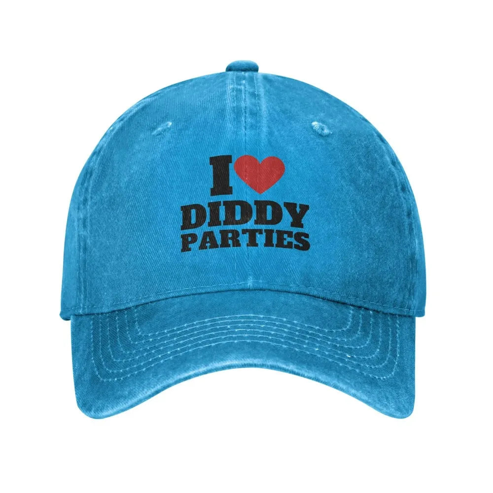 Spring I Love Diddy Parties Baseball Cap