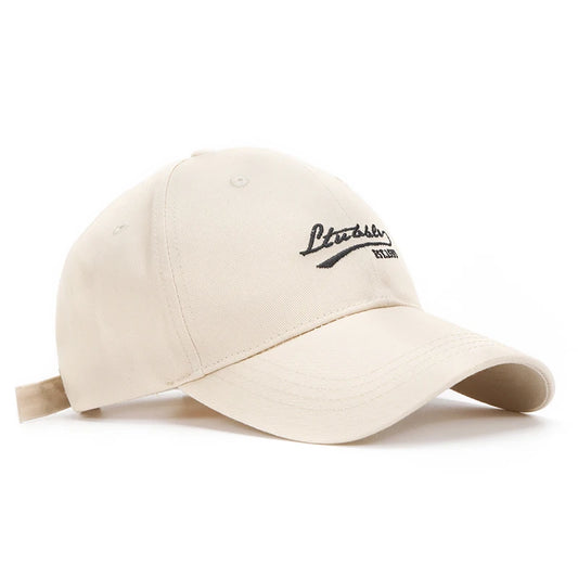 Vintage Letter Embroidery Baseball Cap