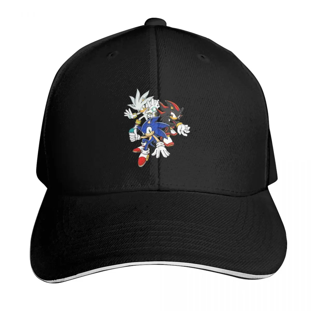 Sonic Shadow Cartoon The Hedgehog Cap Fashion Casual Baseball Caps
