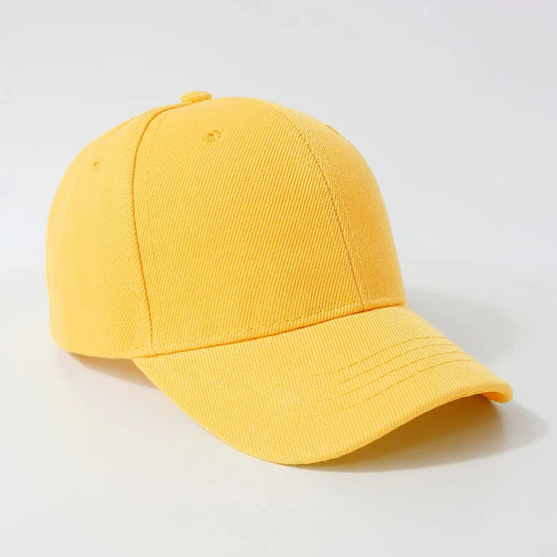 Candy Color Cute Baseball Caps For Children Kids