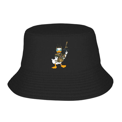Donald Duck Bucket Hat for Teen Summer Vocation Sun Hats Stylish Foldable