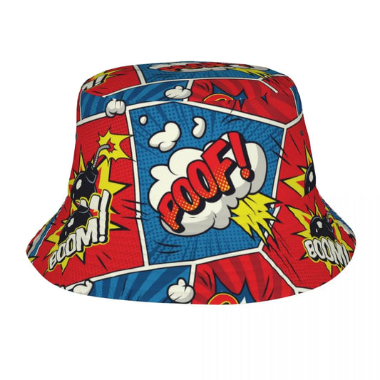 Comic Graffiti Art Bucket Hat