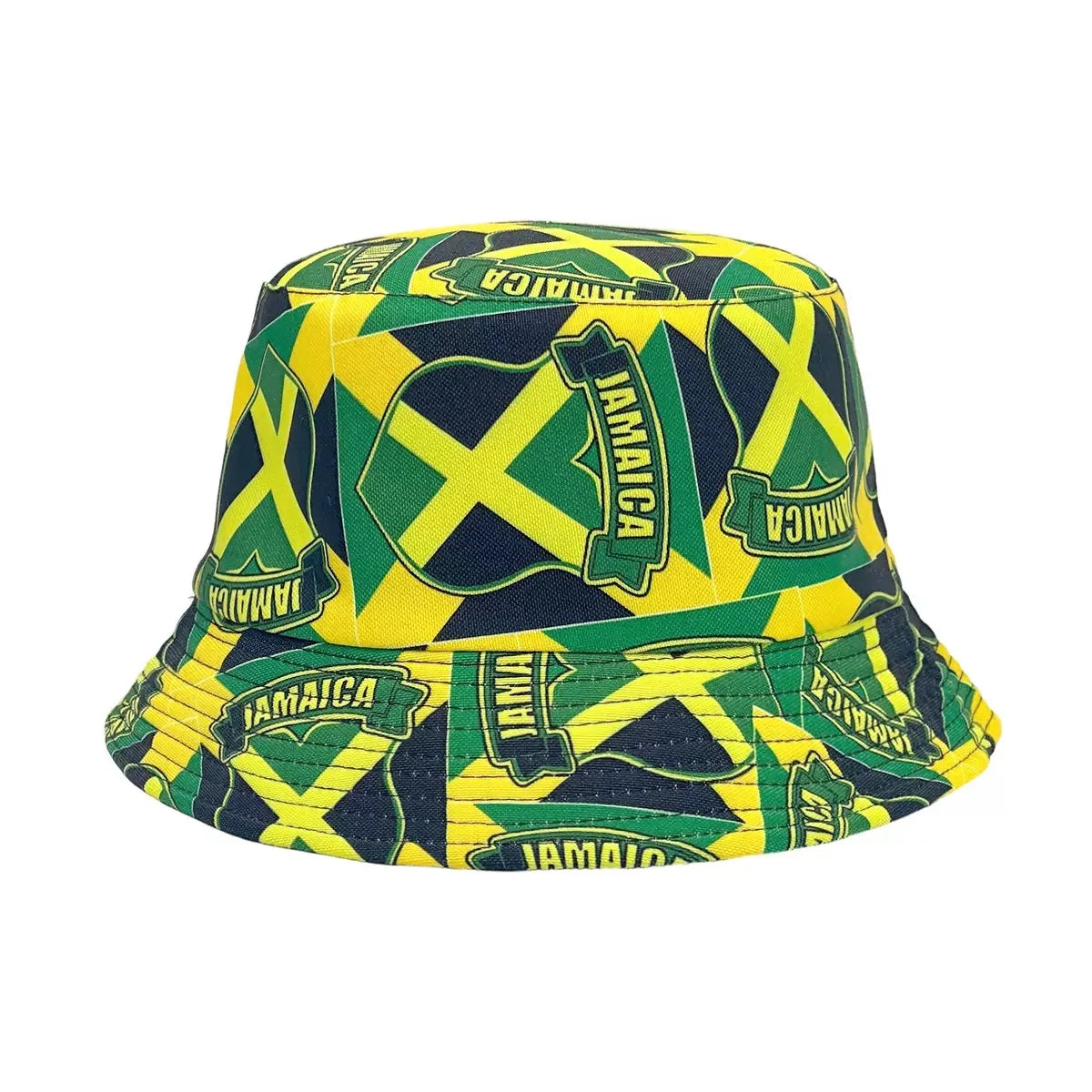 Flag Print Cheer Hat Bucket Hat