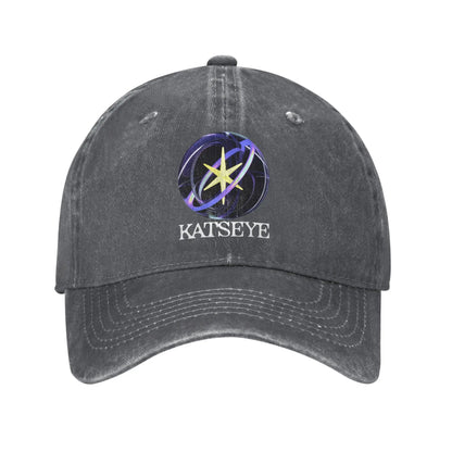 Washed Baseball Cap Katseye Cover Logo Summer Hip Hop Hats For Female Male