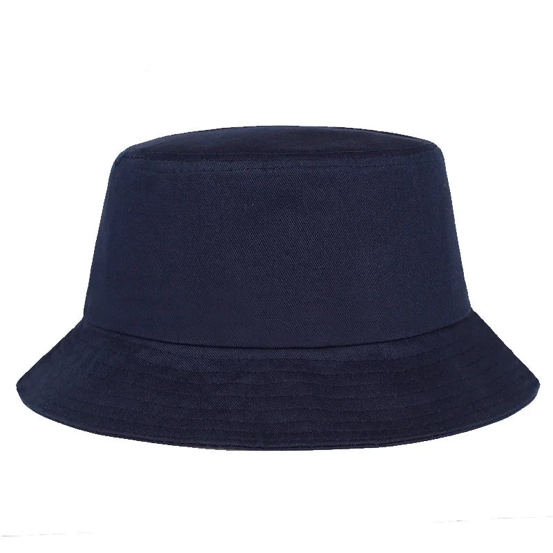 Unisex Solid Color Light Plate Personality Bucket Hats Fishermen Caps
