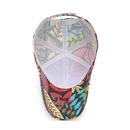 Maple Leaf Spring Summer Hat New Flower Hats Men's And Women's Korean Duck Tongue Caps Baseball Cap