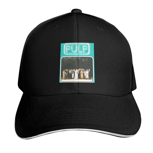 Pulp Rock Band Logo Cap Fashion Casual Baseball Caps