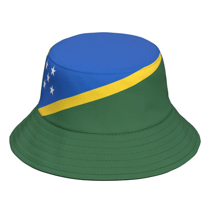 Solomon Island Fisherman Hats Free Custom Made Name Number Team Logo Bucket Cap