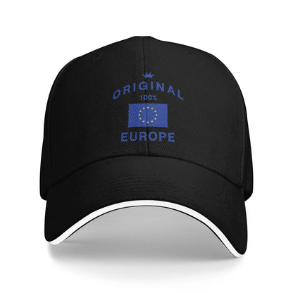 EU Europe European Union European Flag Casual Baseball Cap
