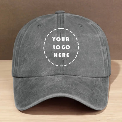 Custom Baseball Cap With Personalized Logo