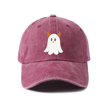 Little Devil Ghost Graphic Baseball Cap