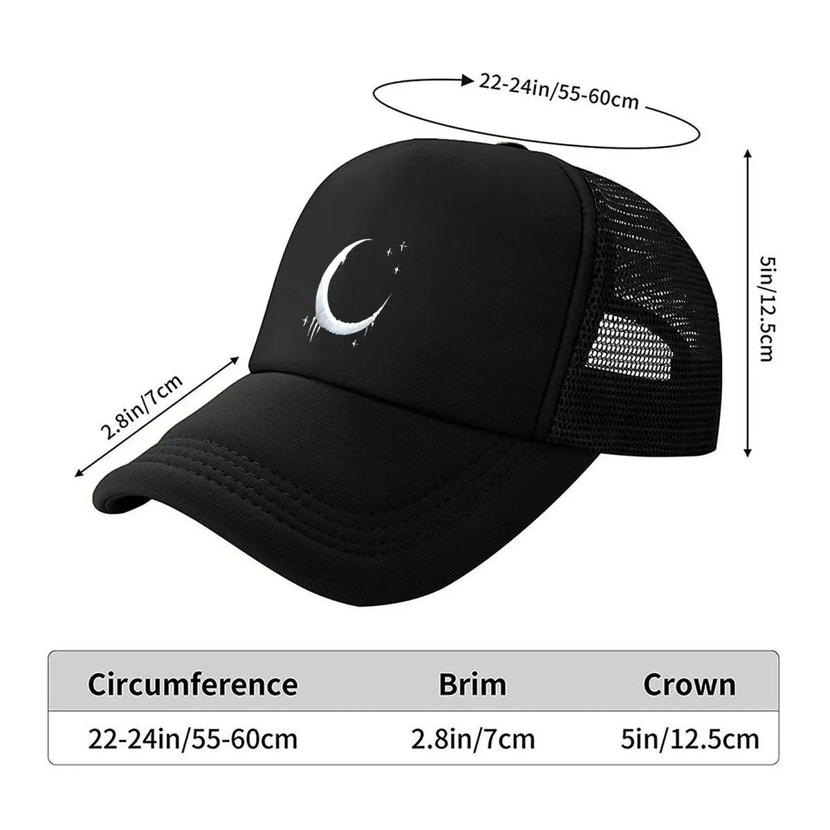 Outdoor Men's Moon Baseball Cap