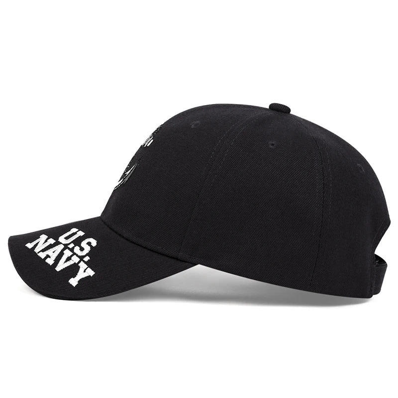 Unisex Anchor Embroidery Baseball Caps Sunscreen Hat
