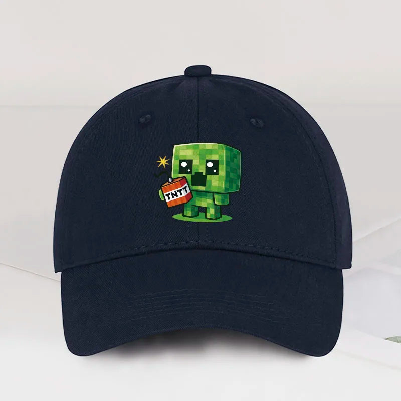 1 Creeper Pattern Baseball Cap