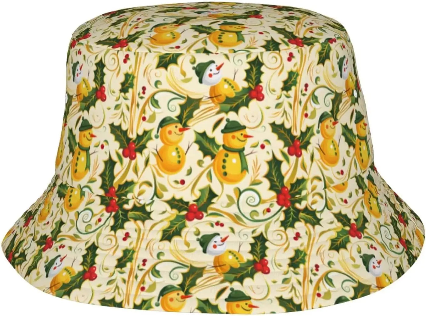 Funny Christmas Hat Happy New Year Bucket Hats