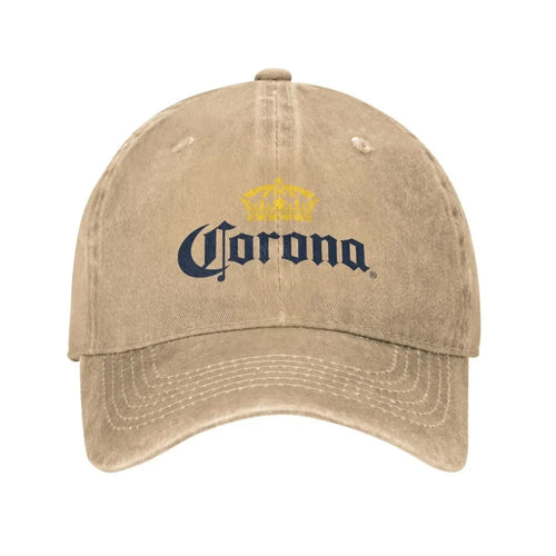 Corona Baseball Cap Classic Beer-print Cowboy Hat Unisex Teens Trucker Dad Hat