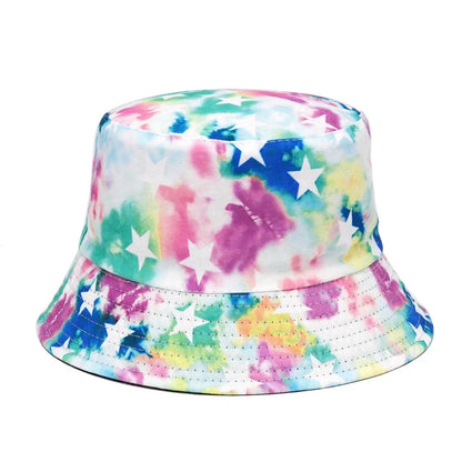 Summer Sun Hat Reversible Yellow Duck Bucket Hat