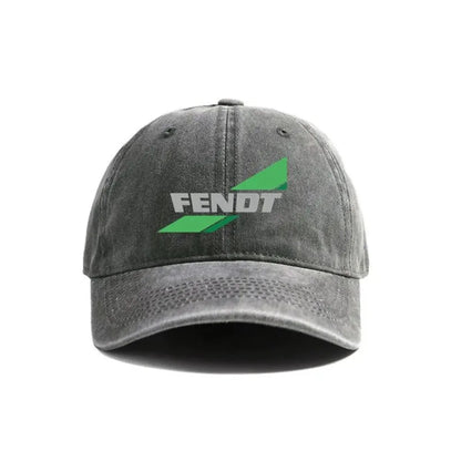 Fendt Agricultural Farming Tractors Distressed Baseball Cap