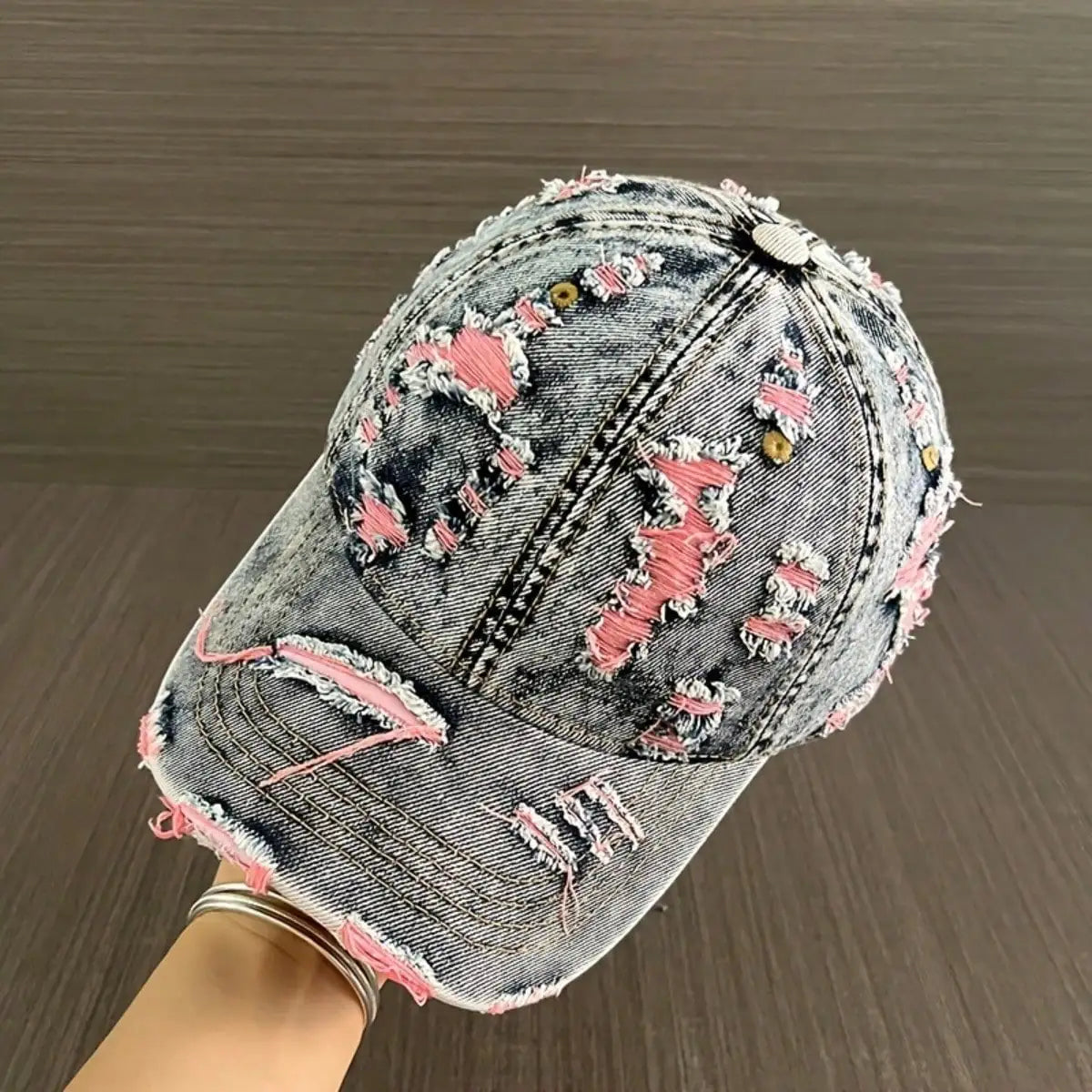 Fashion Retro Washed Denim Baseball Cap
