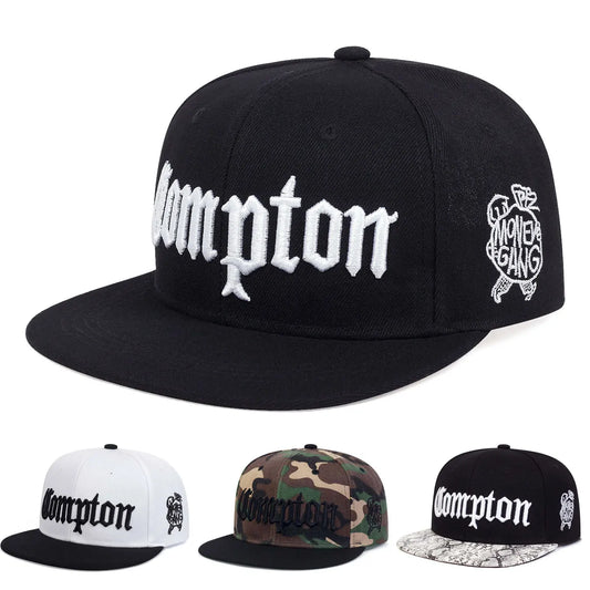 New Compton Cap Street Dance Snapback Hat Hip Hop Headwear For Men Women