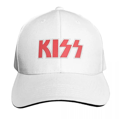 Kiss Logo Band Cap Fashion Casual Baseball Caps