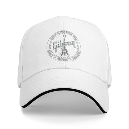 Gibson Guitar Baseball Cap Fashion Cartoon Anime Sandwich Caps Men Women
