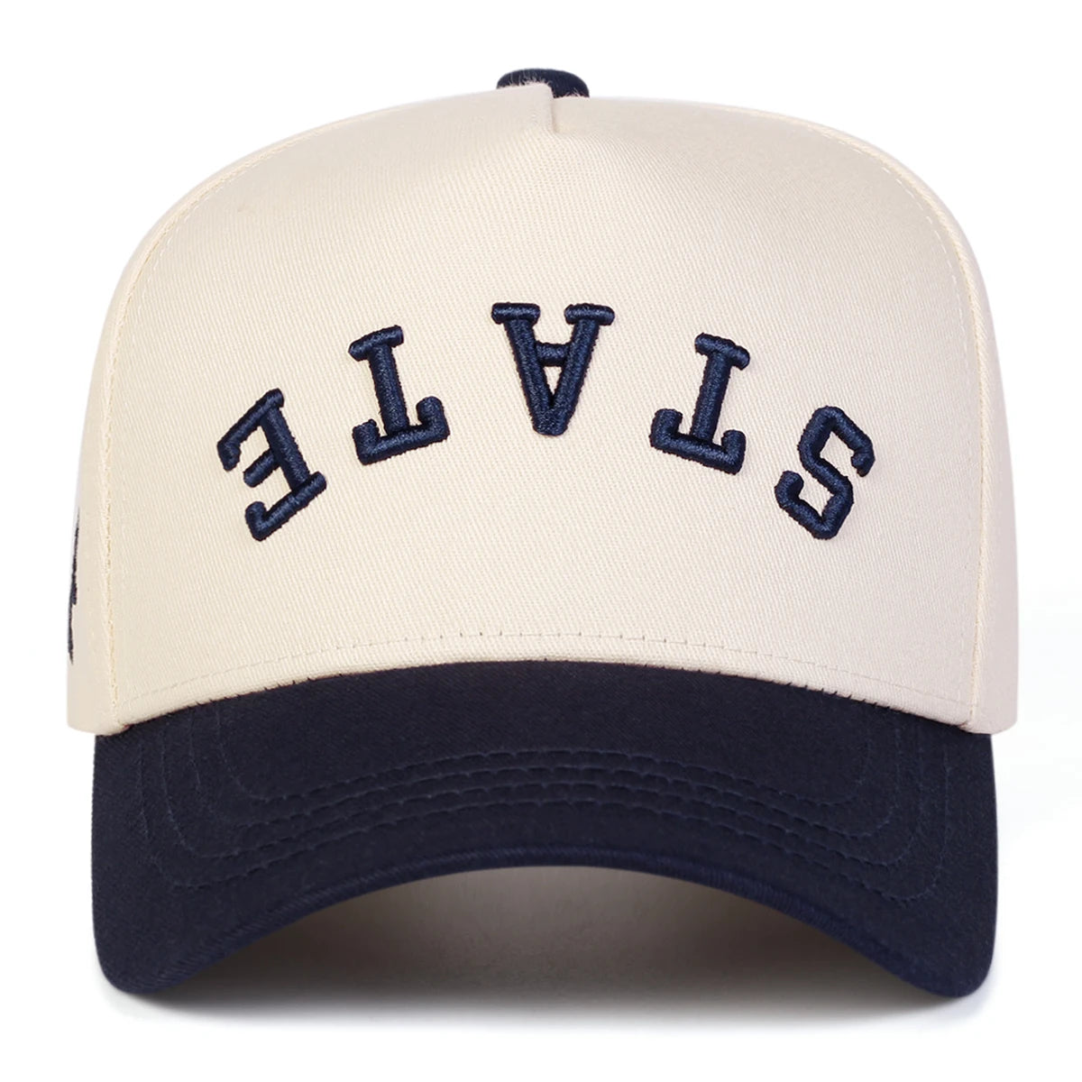 Unisex STATE Letter Embroidery Baseball Caps Spring Autumn