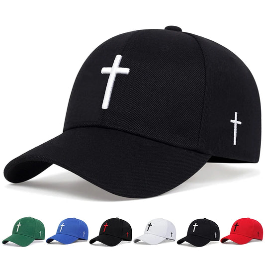 Fashion Simple Black Baseball Cap Solid Color Golf Hat Cotton Snapback Caps