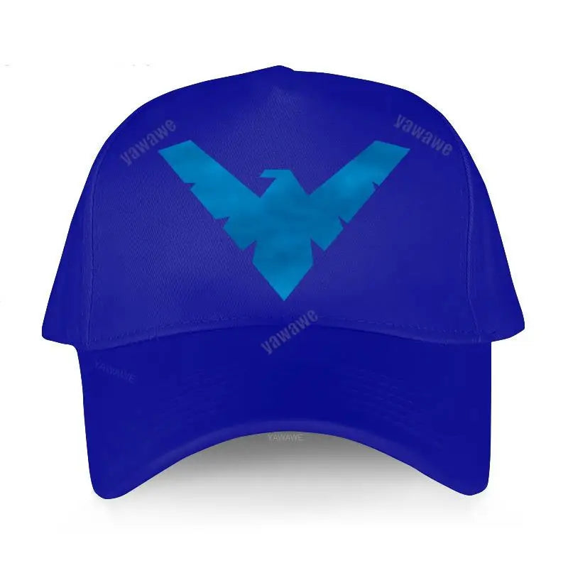 Nightwing-Batman Geïnspireerd Logo Embleem Robin Gray Teens Baseball Cap