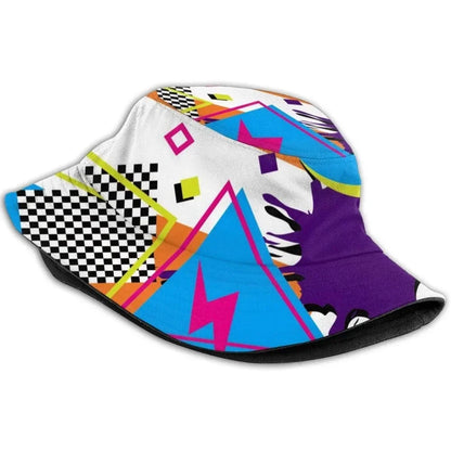 Hippie Peace Sign Fisherman Cap Summer Unisex Printing Bucket Hat