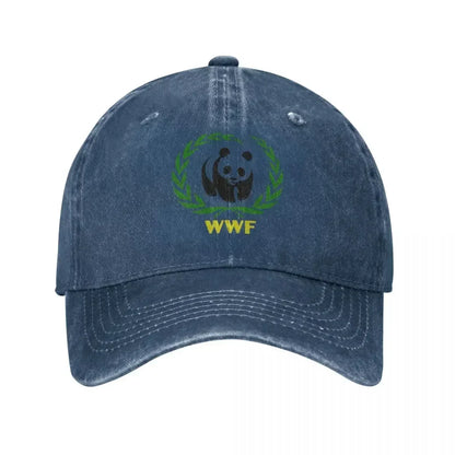 Vintage WWF Cute Panda Baseball Cap