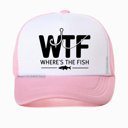 WTF Fish Baseball Cap