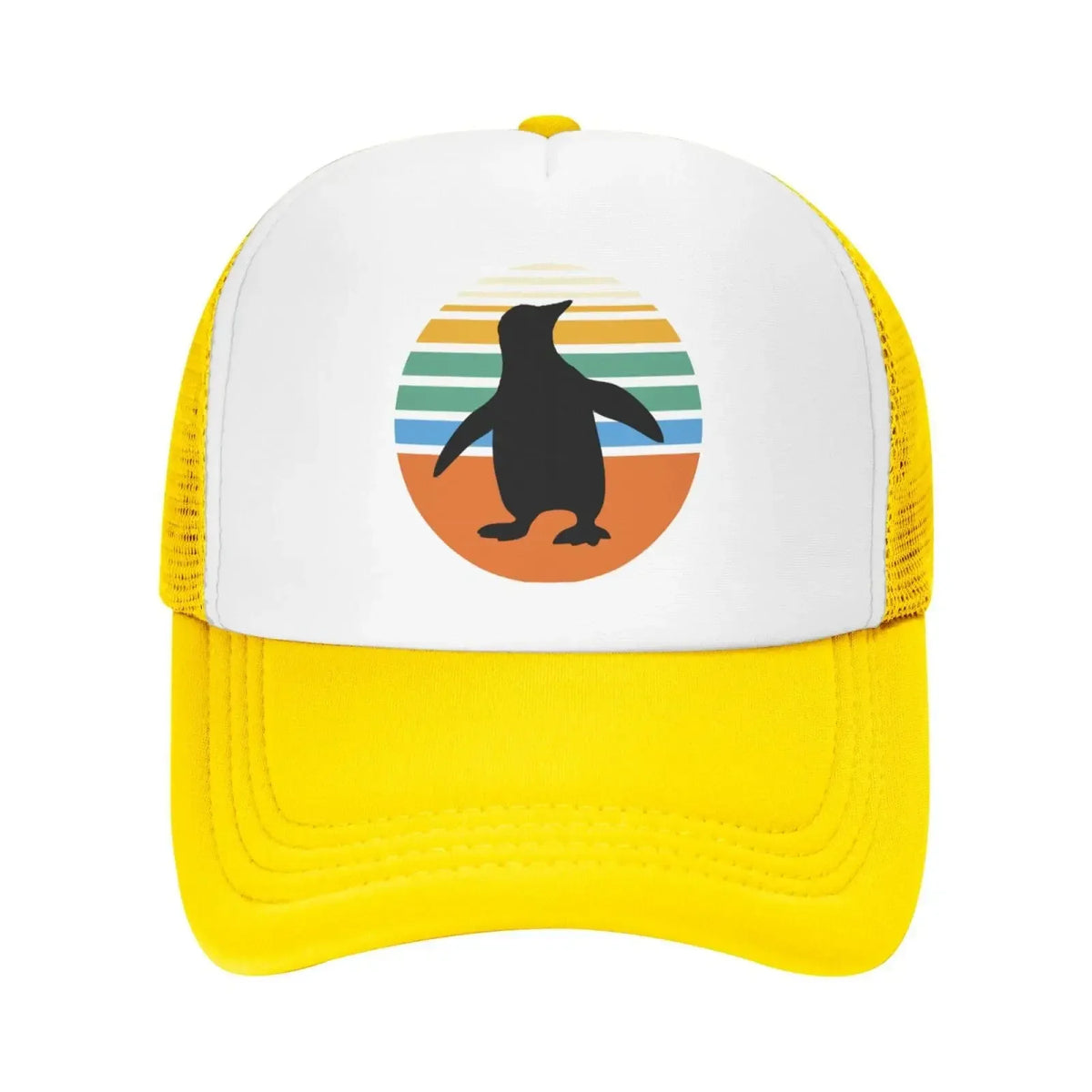 New Vintage Penguin Mesh Baseball Cap