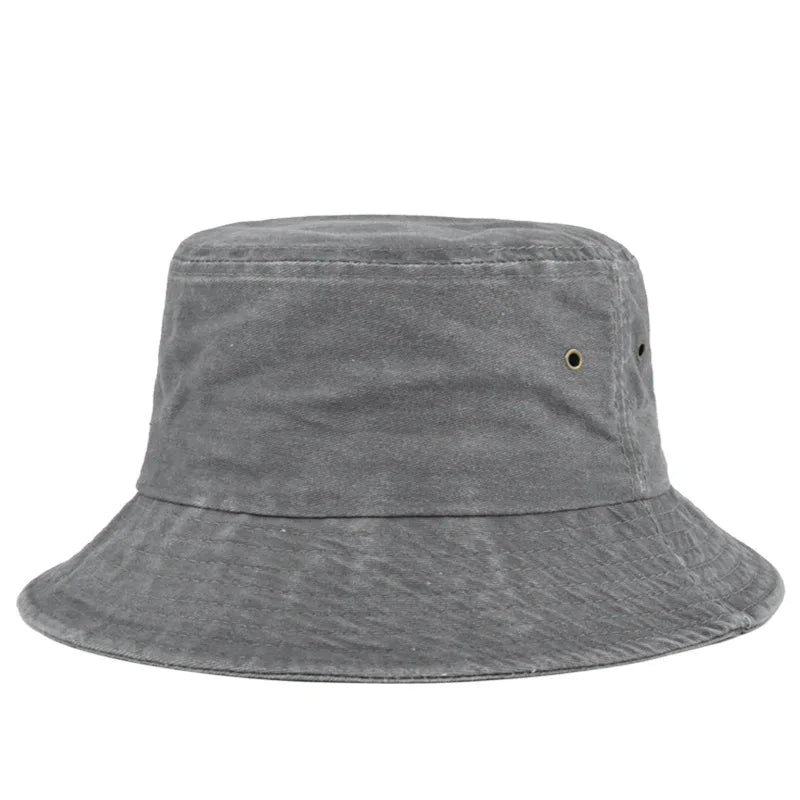 Vintage Washed Style Fisherman Hat Bucket Hats