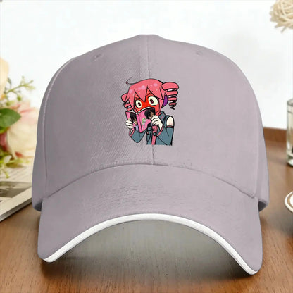 Kasane Teto Vocaloid Art Print Baseball Caps