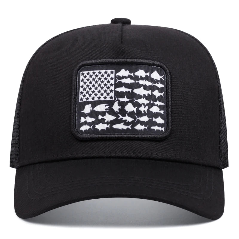 USA National Flag Embroidery Women Men Outdoors Baseball Cap