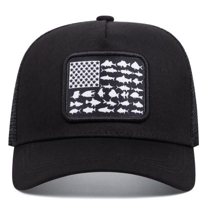 USA National Flag Embroidery Women Men Outdoors Baseball Cap
