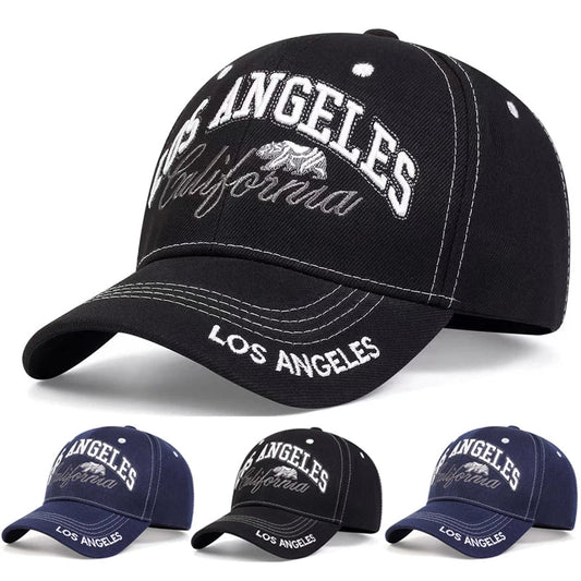Bear Embroidered Icon Baseball Hat Men's Outdoor