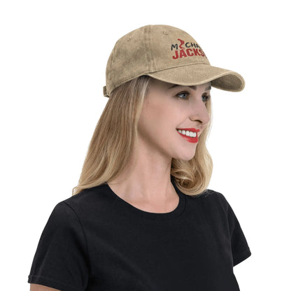 King of Pop Michaeles Jacksones MJ Print Baseball Cap