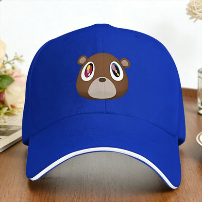 Kanye West Graduation Bear Casual Baseball Cap
