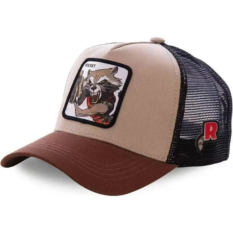 Popular Marvel Spider-Man, Iron Man, Hulk Baseball Cap