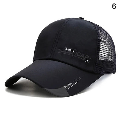Spring And Summer Men's Sunscreen Baseball Cap