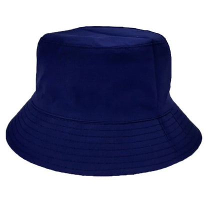 Fashion Denim Washed Bucket Hat Retro Foldable Sun Hat For Women Men