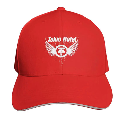 Genres Rock Tokio Hotel Logo Cap Fashion Casual Baseball Caps