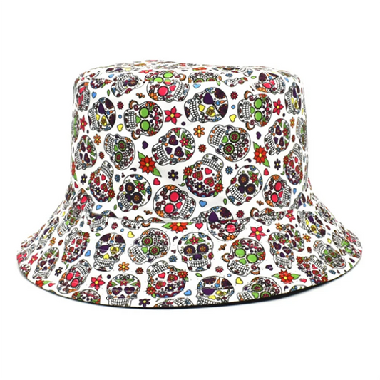 Skull Graffiti Unisex Bucket Hat