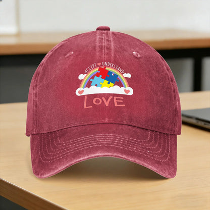 Autism Awareness Blue Autism Casual Baseball Cap