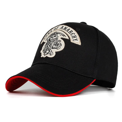 Army Cap Male Letter Embroidered Black Baseball Caps Men