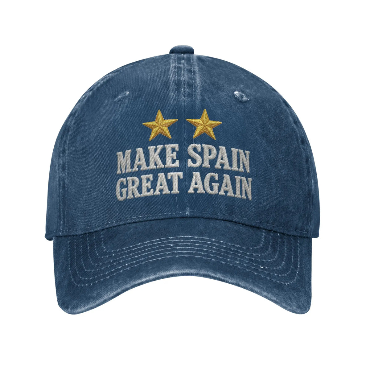 MAKE SPAIN GREAT AGAIN GOLD TWO STARS Baseball Cap