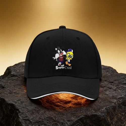 Super Reputation Cartoon Collaboration Hat Unisex Printed Baseball Cap