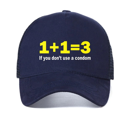 Programmer Printed Cap Casual Loose Streetwear Cool Men Mesh Baseball Caps